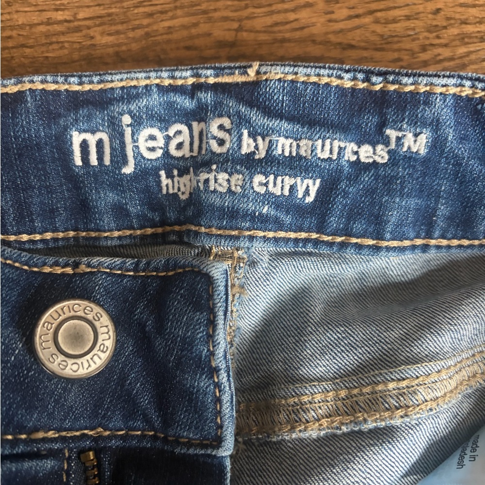 Maurice’s high rise curvy bootcut jeans 0 regular - Picture 5 of 6